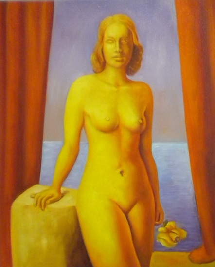 store falso d'autore Blume Monster di Rene Magritte